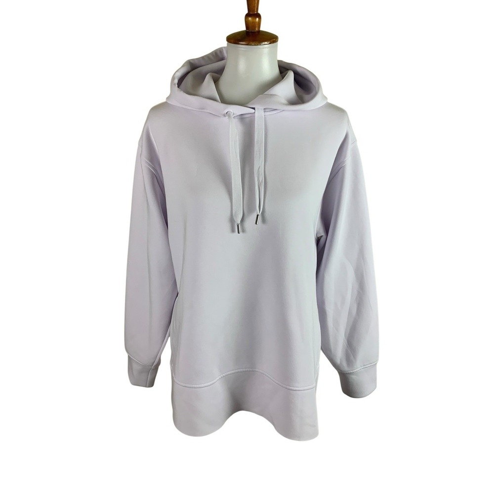 Calia‎ Light Purple Oversized Scuba Hoodie Sweatshirt Pullover S